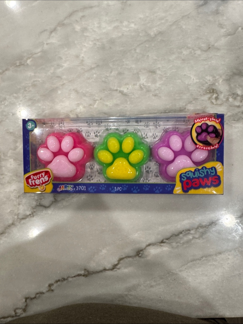 Kids Stress Toys - Pink, Green, Purple